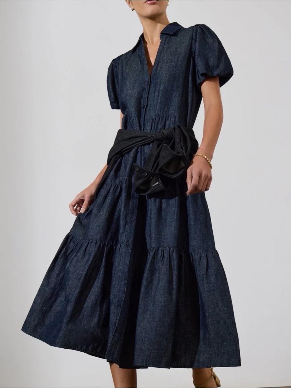 Brochu Walker Havana Indigo Dress, NWT size small
